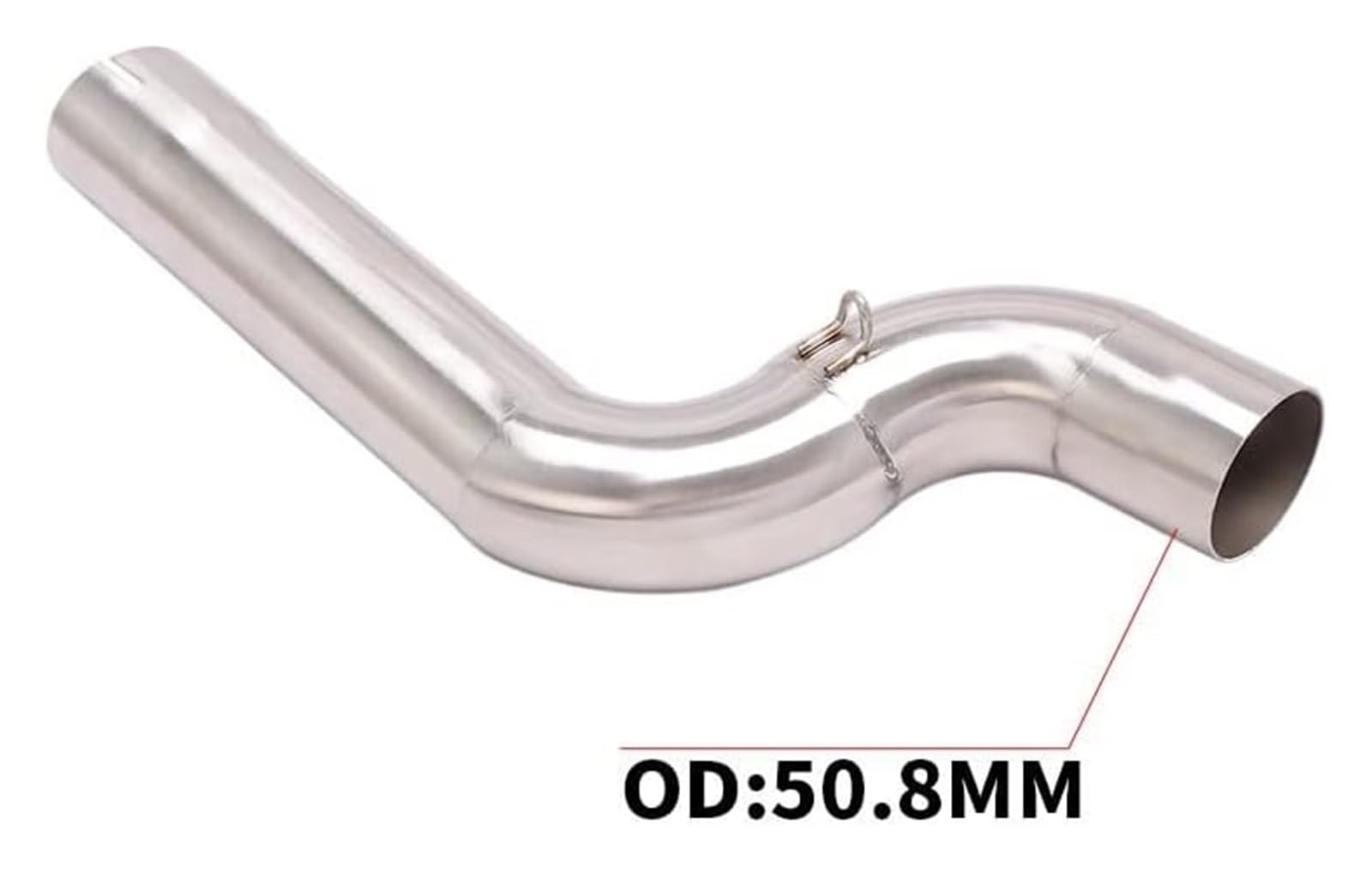 para BMW F900 F900R F900XR 2020 2021 Motocicleta Escape Modificado Silenciador Catalizadores Eliminar Enlace Central Tubo Deslizamiento Tubo Medio Escape