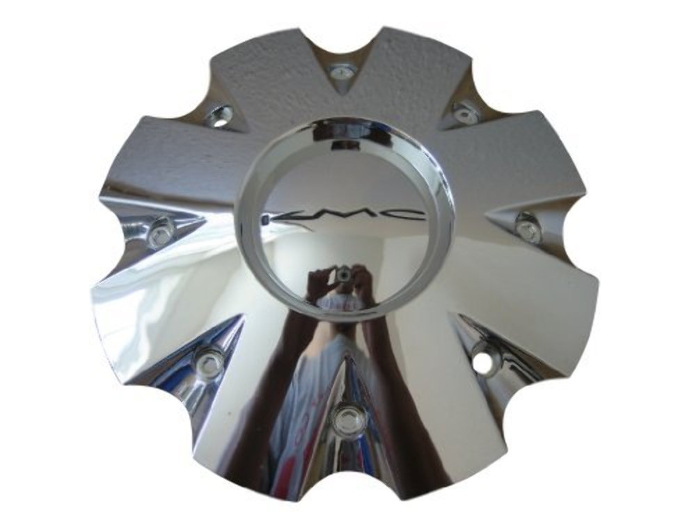 KMC Wheels CAP KM651 SLIDE CHROME W/BLACK LOGO - 841L210C1