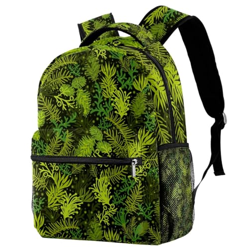 Sac à dos d'école multicolore et grand sac de voyage décontracté 29.4cm
