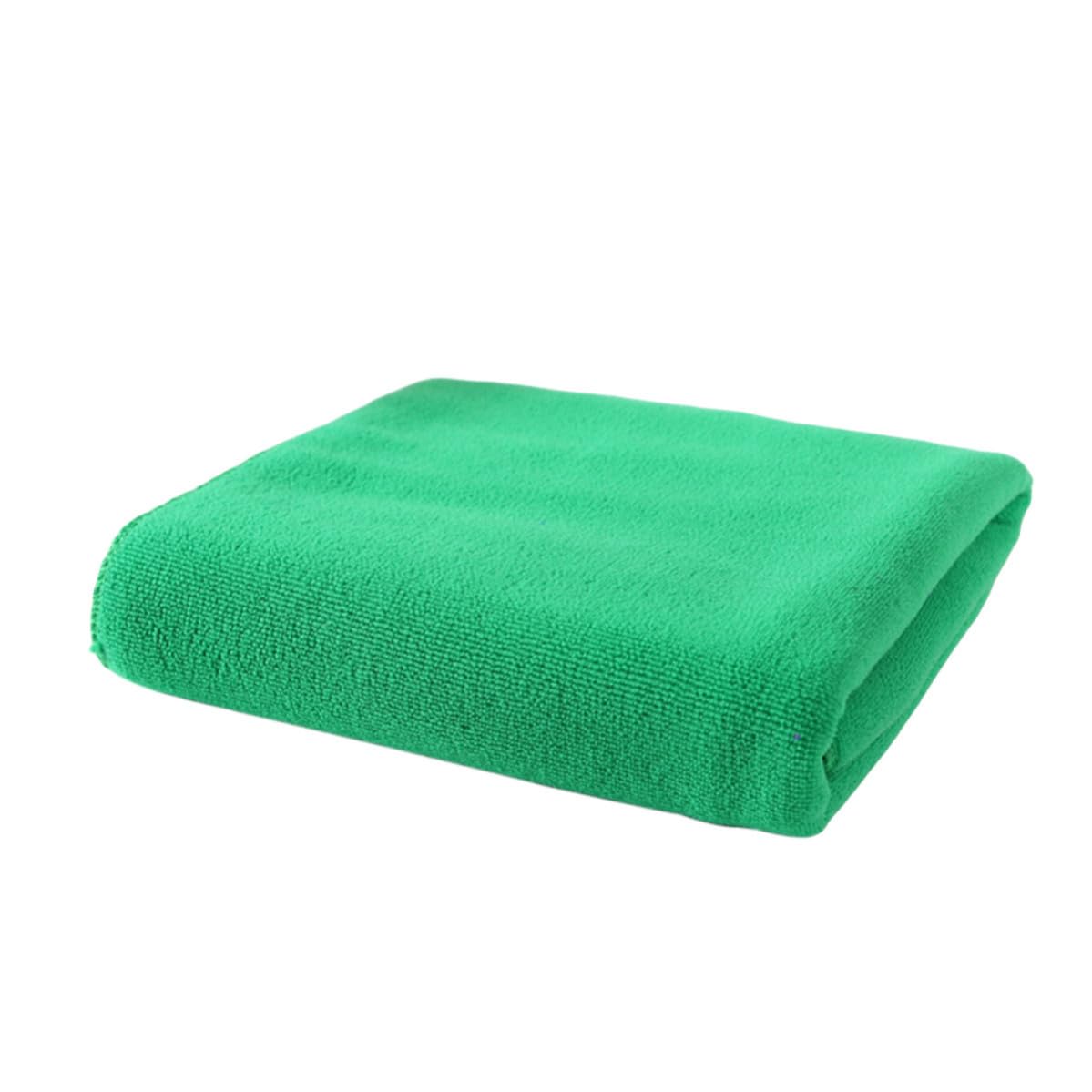 HOMSFOU Bath Towel Lightweight Green 70x140cm Quick Dry Large Microfiber Soft Absorbent for Camping Beach Spa Swimming