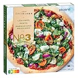 Picard(ピカール) 野菜、ペストソース、パルミジャーノ・レッジャーノのピッツァ (1枚) フランス 冷凍食品 400g（直径約24cm） ピザ