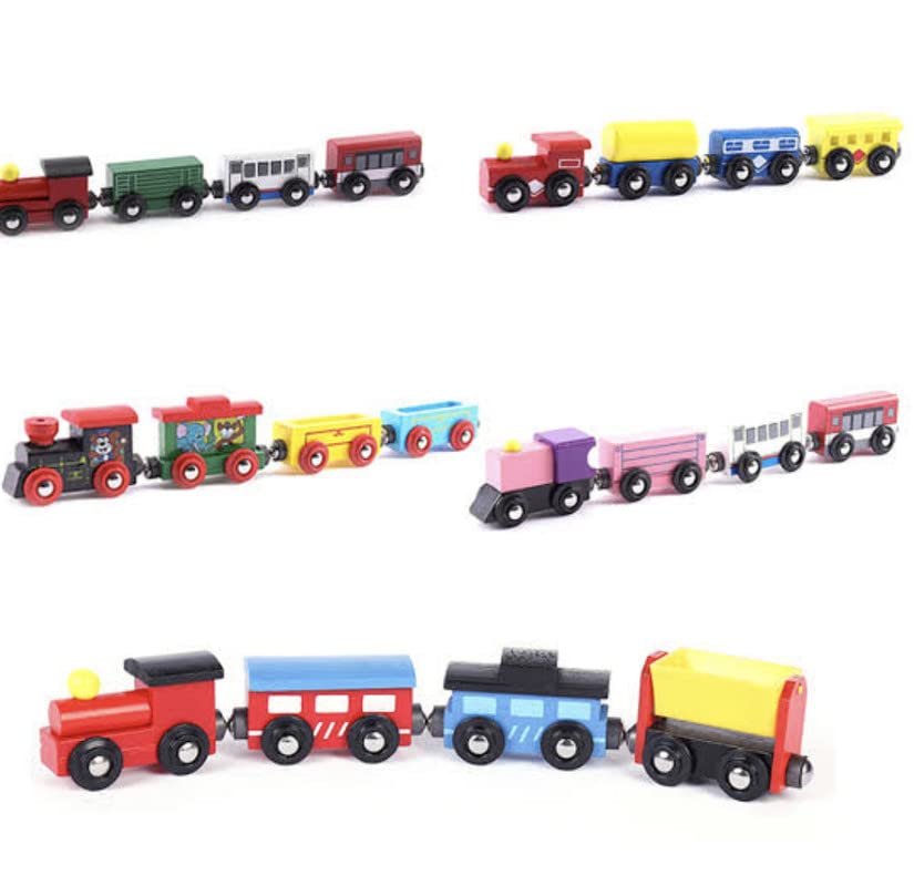 Prime Choice Toys Wooden Magnetic Train | 12-Piece Wooden Train Toys for Toddlers (1-3 Years) | Safe, Educational & Durable Wooden Train Set for Kids (B0BQR1Q7X8) Amazon Price History, Amazon Price Tracker