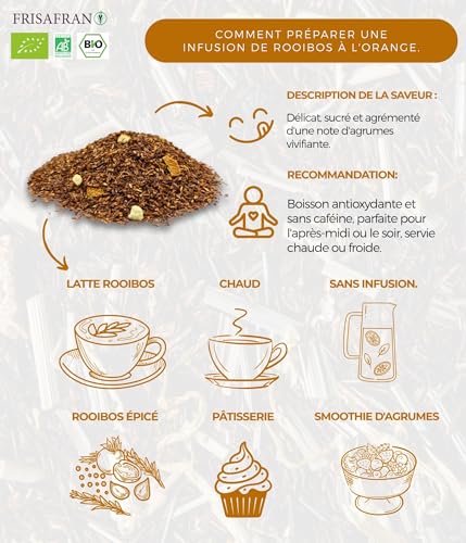Infusion rooibos orange bio saveur unique expérience sensorielle - 5