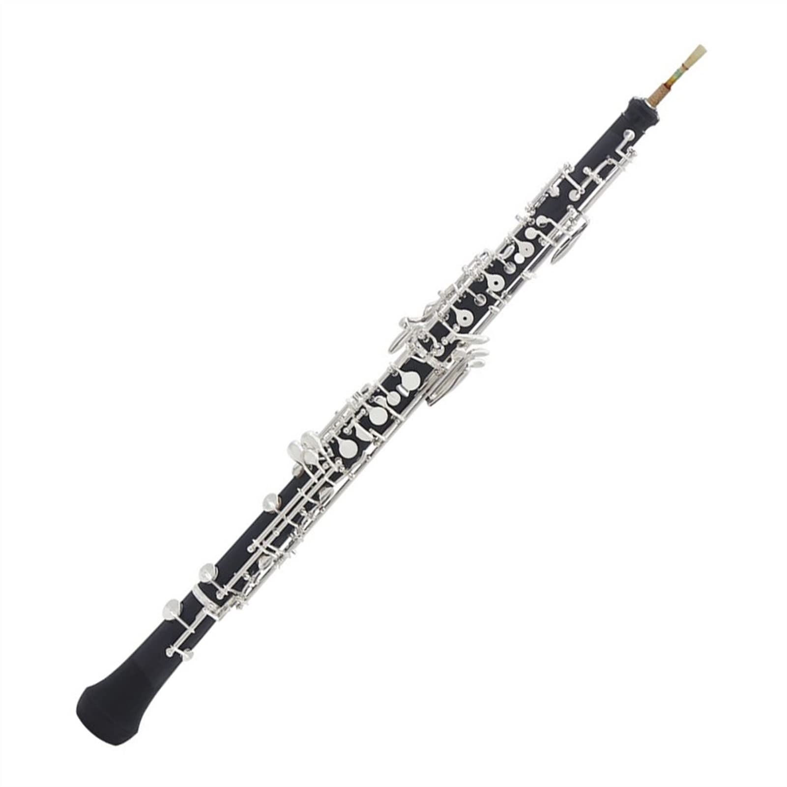 Strumento Oboe C- Flap Oboe Semi- Automatico Oboe Silver Silver Placcato Strumento Blown in Legno Plus Accessori Principiante di Oboe