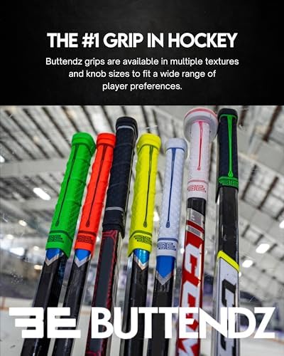 Buttendz Fusion Z Hockey Stick Replacement Grip for Seamless Wrist Rotation - 3