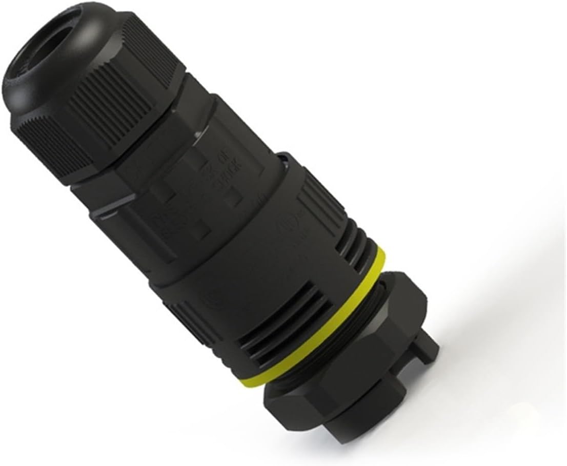 EP030-1224-00 Industrial Automation Robot Drone Equipment 17.5A Power Connector IP68 Waterproof Adapter(EP030-1224-00-plug)