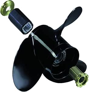 Michigan Wheel Vortex E-Series 3-Blade Aluminum Propeller - 10-1/8" Diameter X 12" Pitch, Right Hand, For Mercury Flo-Torq II - View #5