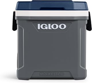 Igloo MaxCold Latitude 70 Quart Cooler - 5-Day Ice Retention, Flip Handle, Made in USA Hard Cooler