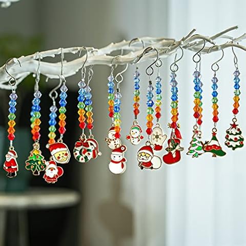 Mini Christmas Tree Ornaments Hanging Christmas Decoration Indoor Outdoor Cover