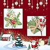 Songjum 15 PCS Christmas Branches Artificial Christmas Tree Filler Branches Large with Red Berries Apple Pine Cones for Vases Tree Outdoor Planters DIY Christmas Craft Wreaths Decoration #2