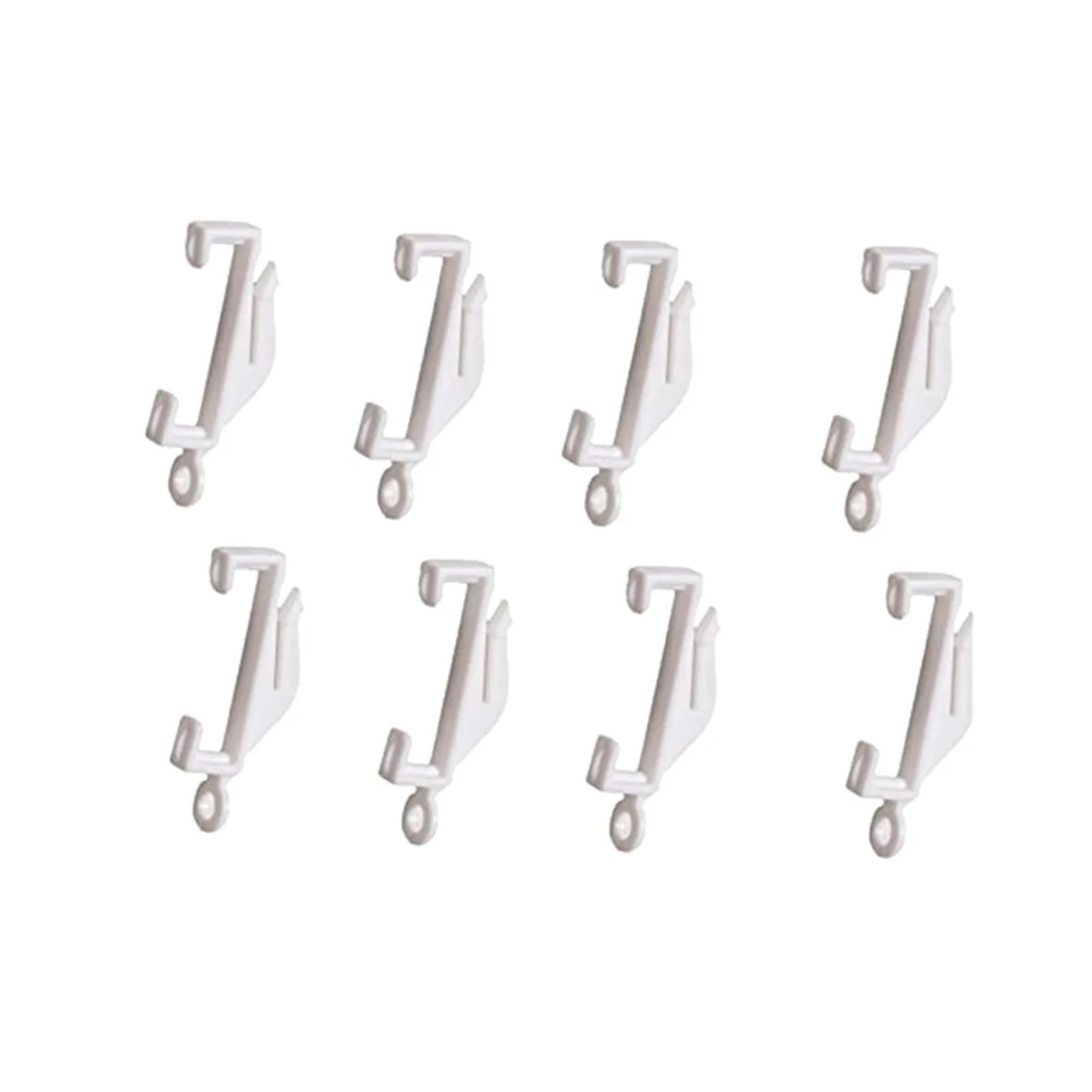 Curtain Hooks 200Pcs Plastic Bean Sprout Gliders