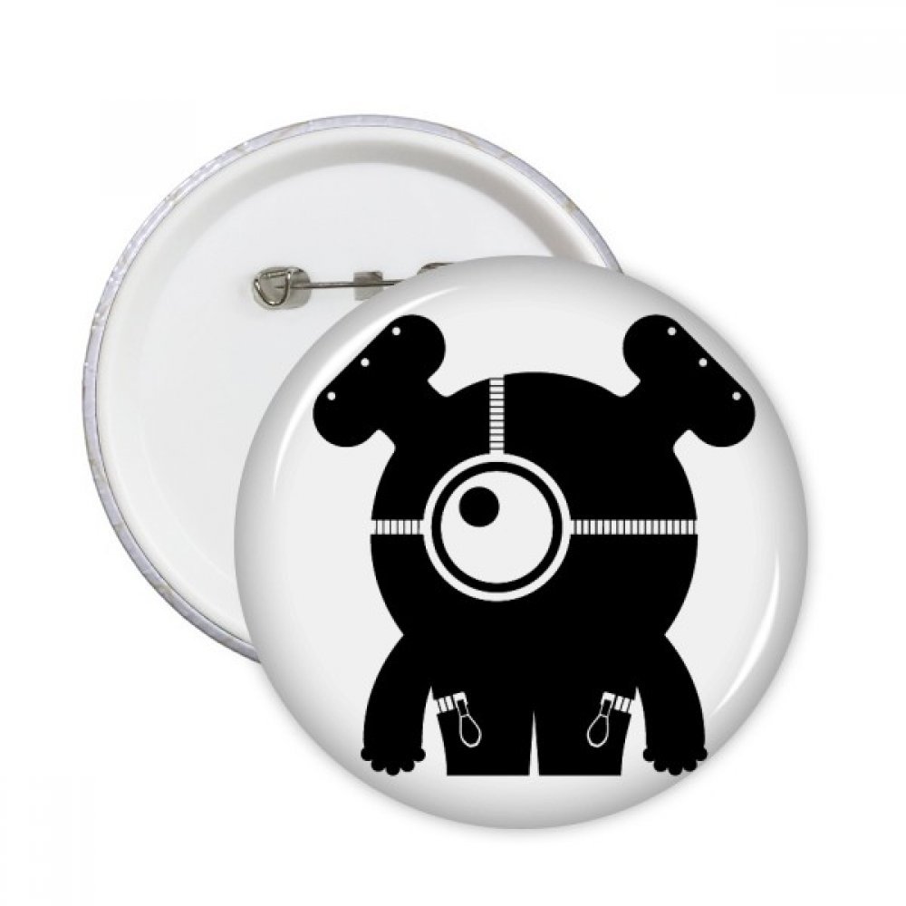 Badge alien cadeau original DIYthinker décoration pour vêtements et accessoires 5pcs - 3