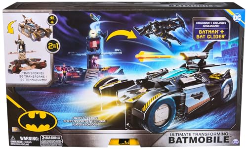 Fisher-Price GBK77 Imaginext DC Super Friends Transforming Batmobile R/C, Multicolore - immagine 2
