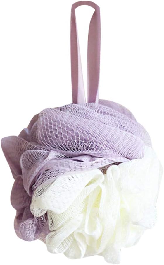 BathÃÂ Sponges HDGTSA Loofah Outstanding Bath Shower Ball Mesh low-pricing Sponge Pouf