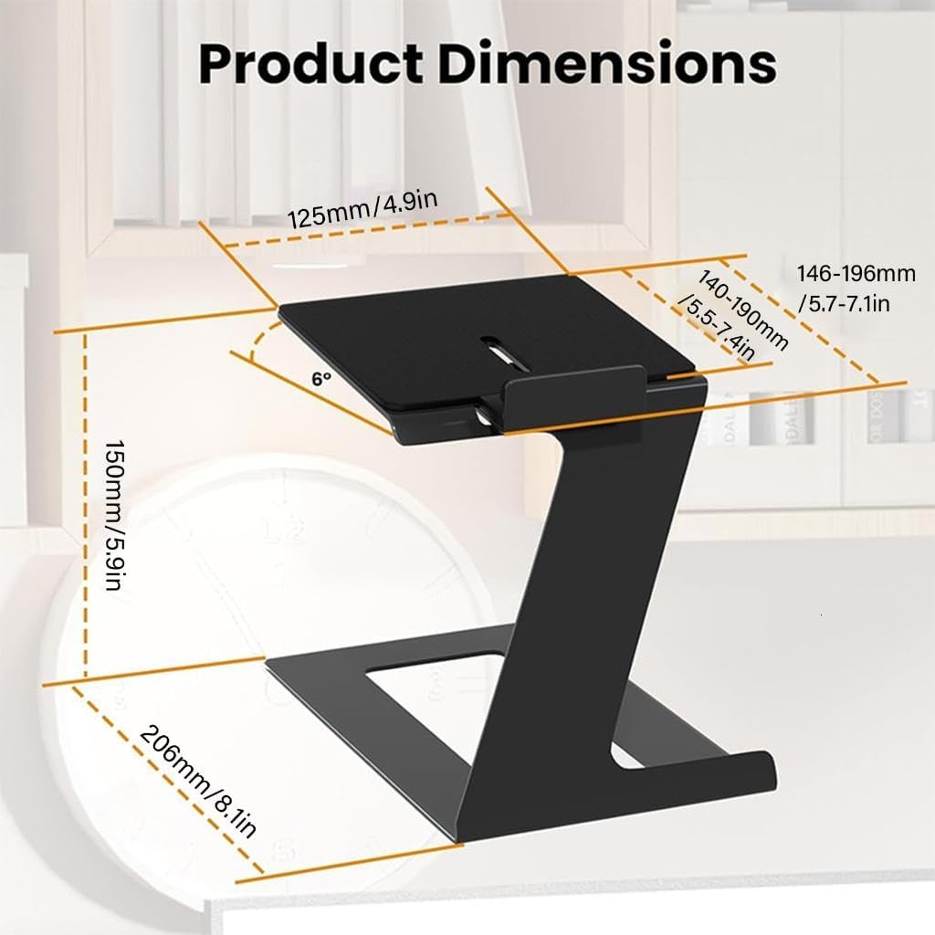 6° Incline Speaker Stand Desktop Speaker Stand Bookshelf Speaker Stand