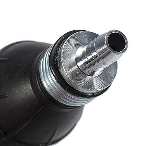Gimiton 3 Sizes 6/8/10mm Fuel Line Pump Primer Bulb Hand Primer Pumps Black Rubber Fuel Transfer Vacuum for Marine Boat Diesel Accessories (4-Sizes) - Thumbnail 3
