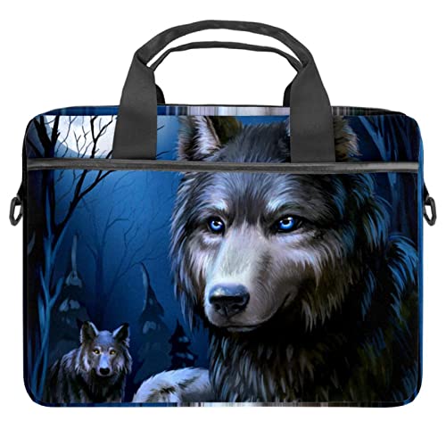 Bolsa para portátil de 13 pulgadas que evita arañazos con diseño ligero de lobo