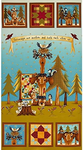 HENRY GLASS & CO. Construir el uno al otro hasta el panel de tela verde