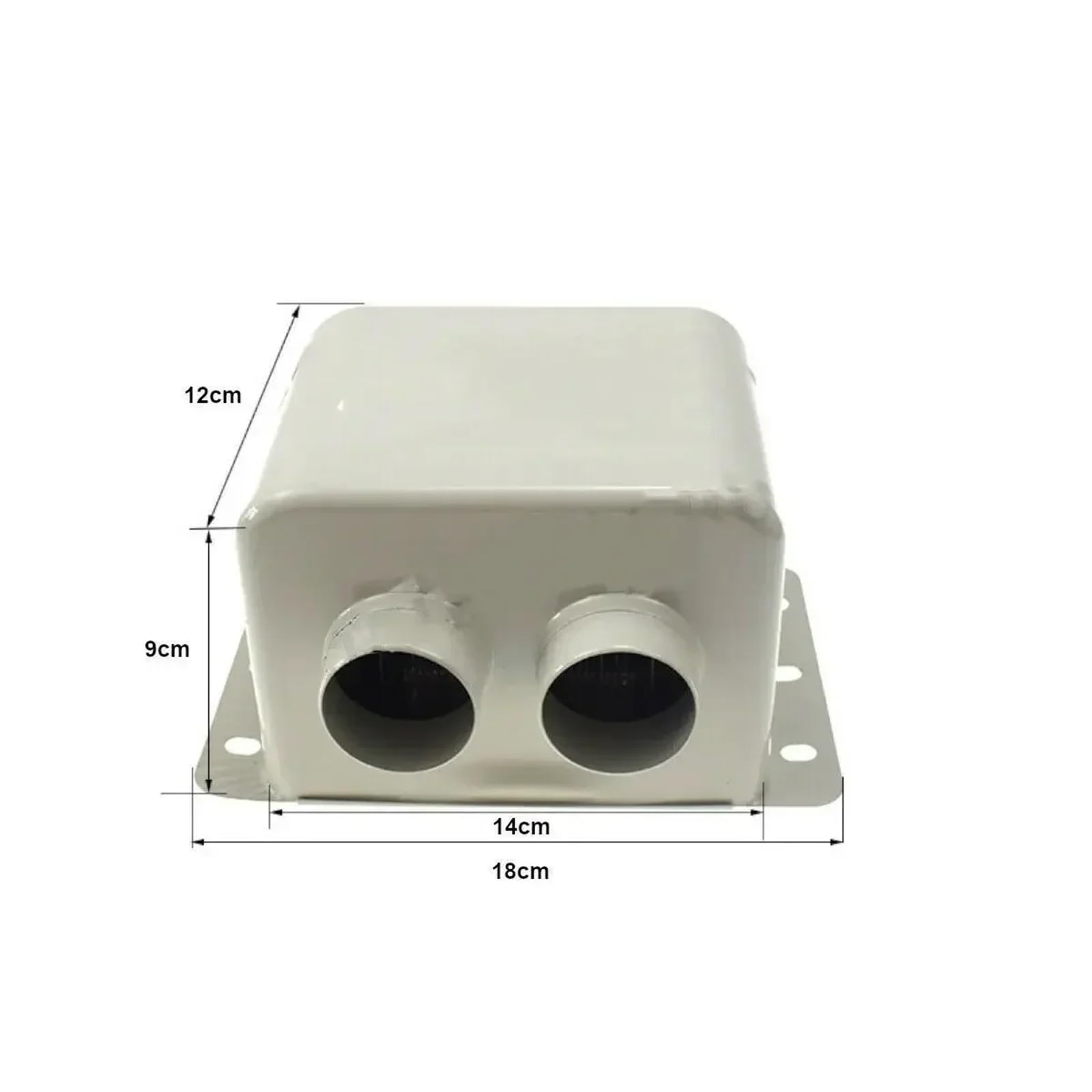 Calentador de coche, descongelador automático, calentador eléctrico(12V800W)