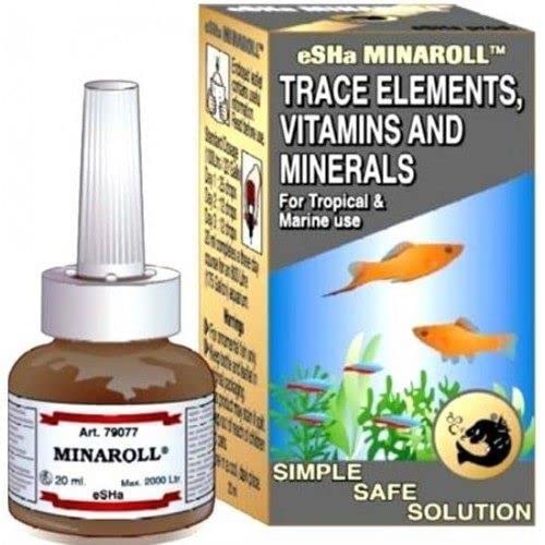 ESHA AQUARIUM Water Treatment MEDICATION Test Strip FISH TANK TROPICAL MARINE (ESHA MINAROL)