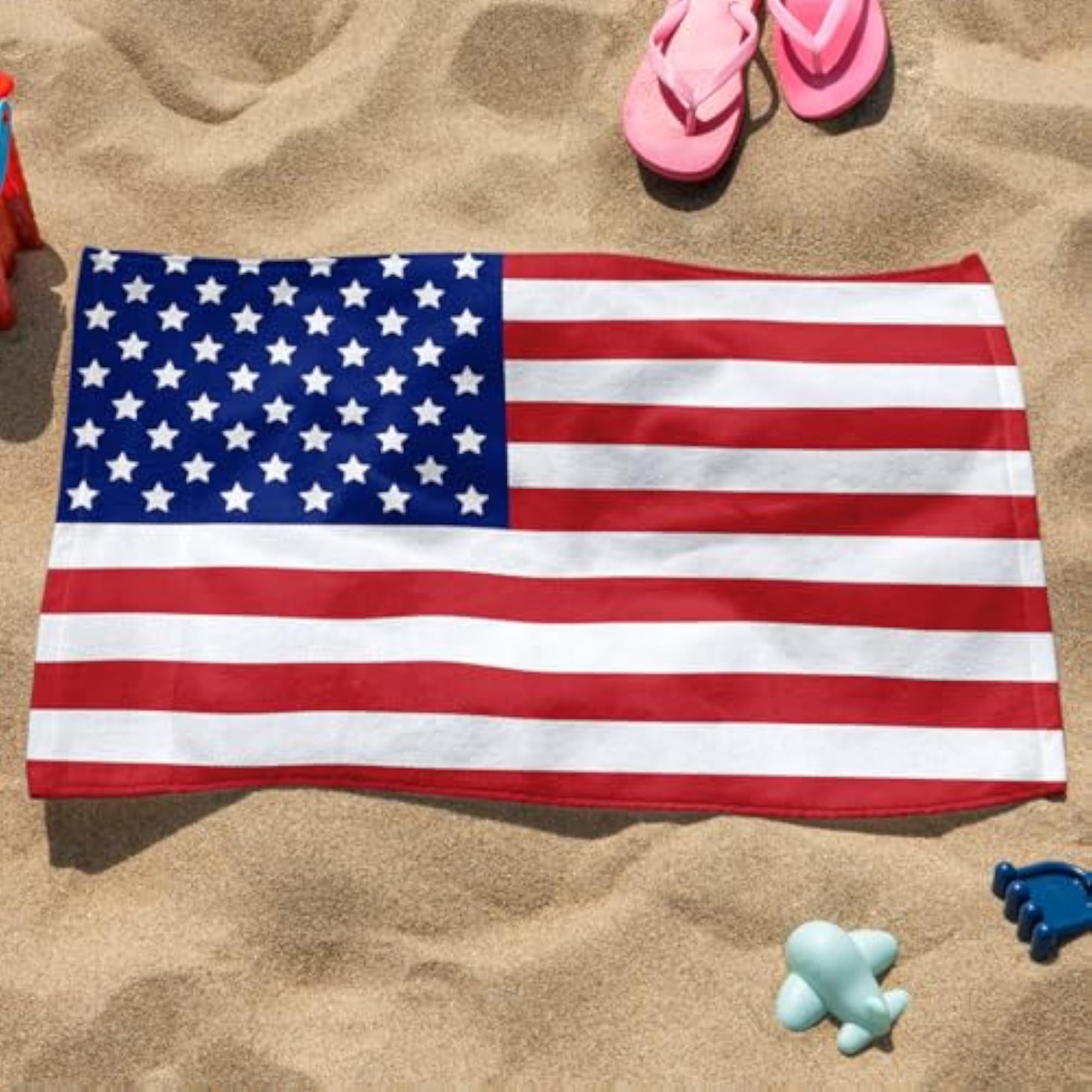 Personalized Beach Towel with Photo & Text Customization