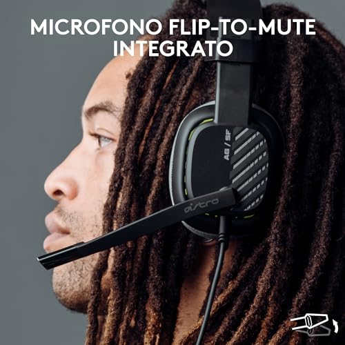 G920 Driving Force Racing Wheel Volante da Corsa, Pedali Regolabili + A10 Cuffie Gaming Cablate Gen 2, Cuffie da Gioco Over-Ear con Microfono Flip-to-Mute, Xbox Series X/S PC, Nero - Controller - Immagine 4