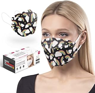 HARD FFP2 mask | respirator | Made in Germany | certified CE | Filtration 99,5% | Skin-friendly + breathable - OEKO-TEX | Standart Size