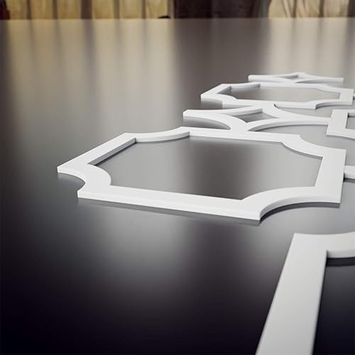 Miniatura 5 de Ekena Millwork 20 58 pulgadas de ancho x 11 38 pulgadas de alto x 38 pulgadas de alto, pequeños paneles de pared decorativos Anderson en PVC de