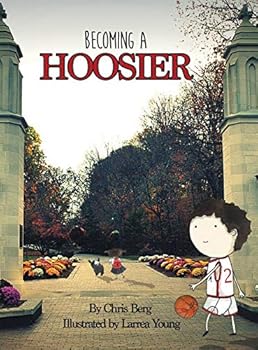 Hardcover Becoming a Hoosier Book
