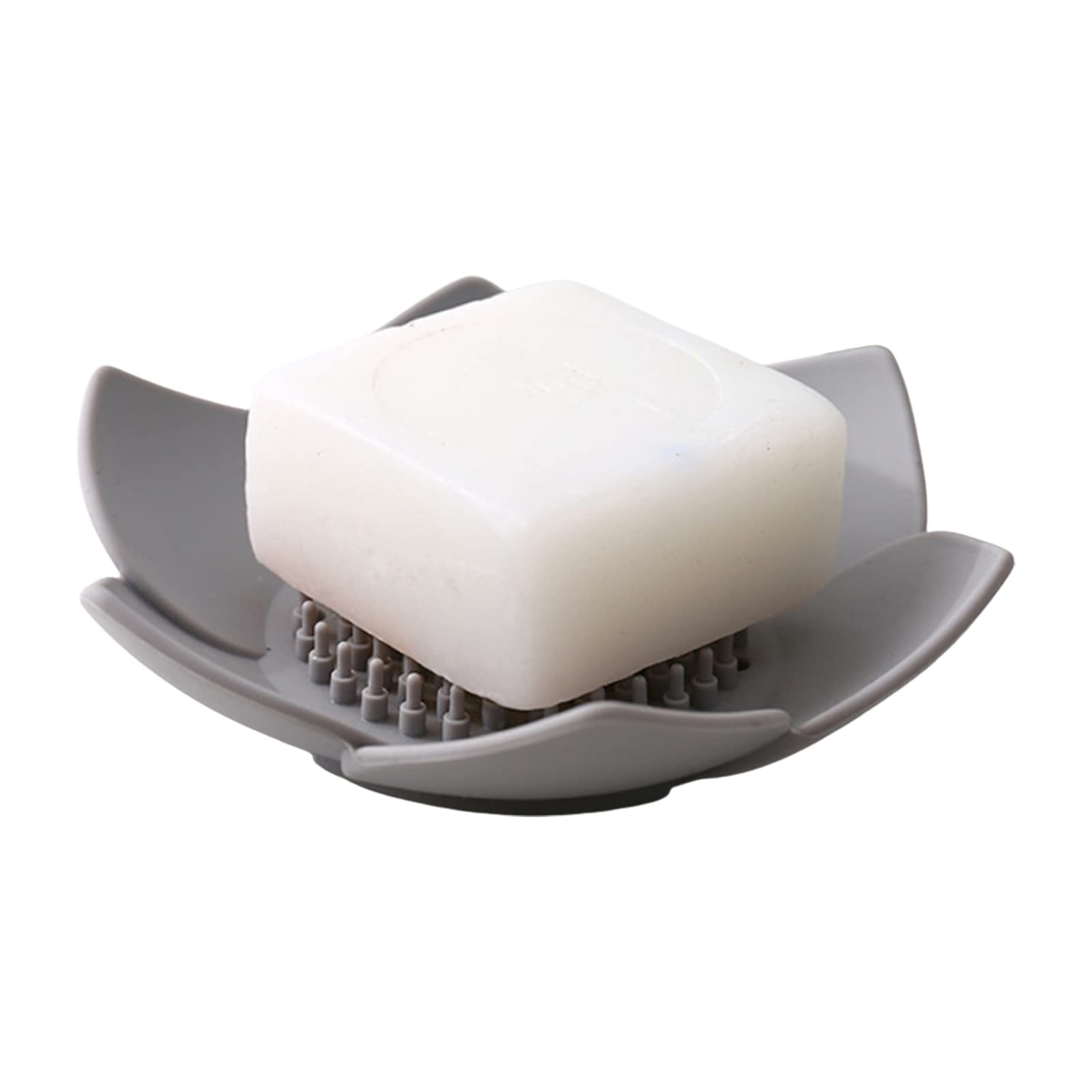 Tedious Flowers Soap Dish,Soap Box Container Holder - Soap Saver for Bathtub, Sponge Holder for Kitchen Sink
