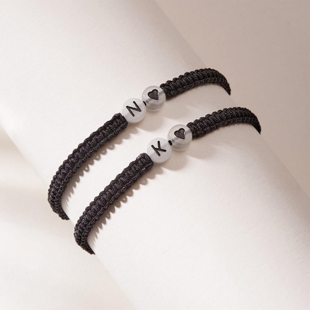 QianSiLi Regalo Festa Della Mamma, Bracciale Filo Rosso Del Destino, Idea Regalo Donna Compleanno, Bracciale Portafortuna Personalizzato Donna Regalo Mamma, Nonna, Neomamma, Suocera (Rosso