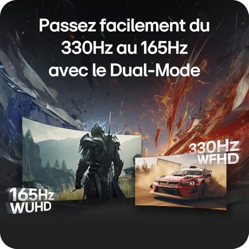 LG Ultragear™ 45GX950A-B Ecran PC Gaming 45" - Dalle OLED résolution 5K2K WUHD (5120 x 2160), 0,03ms 165Hz, DisplayHDR™400 True Black, DCI-P3 98.5% (CIE1976), FreeSync Premium Pro, G-Sync Compatible