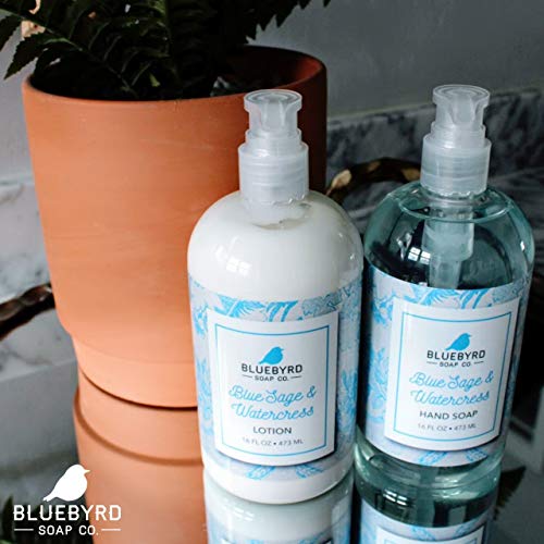 image for Bluebyrd Soap Co. Bluebyrd Kitchen Hand Soap and Lotion Set, Luxury Wa