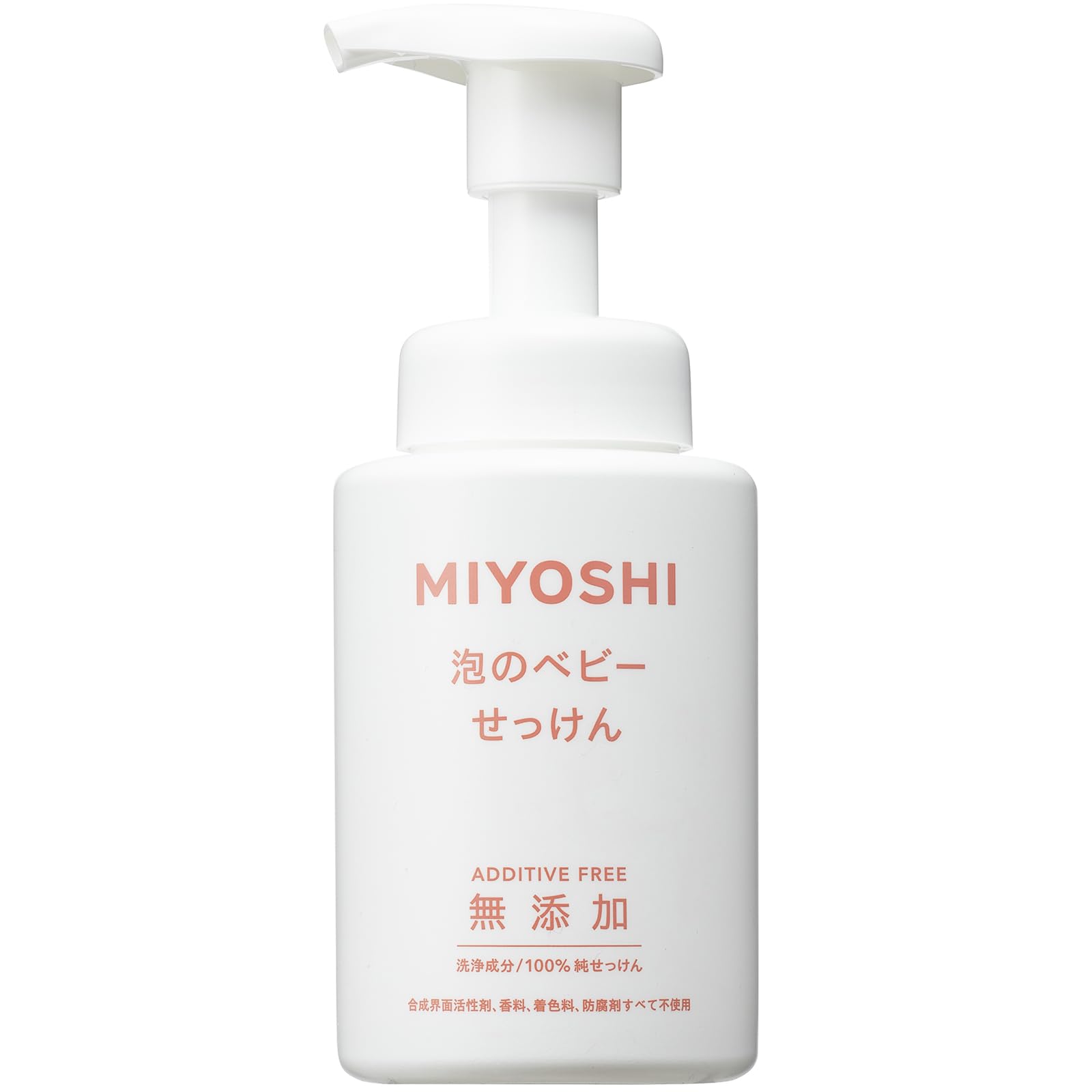 Miyoshi Additive Free Bubble Body Soap Baby, 250 Milliliter