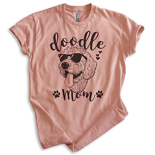 EVERTREE CLOTHING Doodle Mom T-Shirt, Unisex Women's Shirt, Golden Doodle Owner, Best Dog Mom Gift