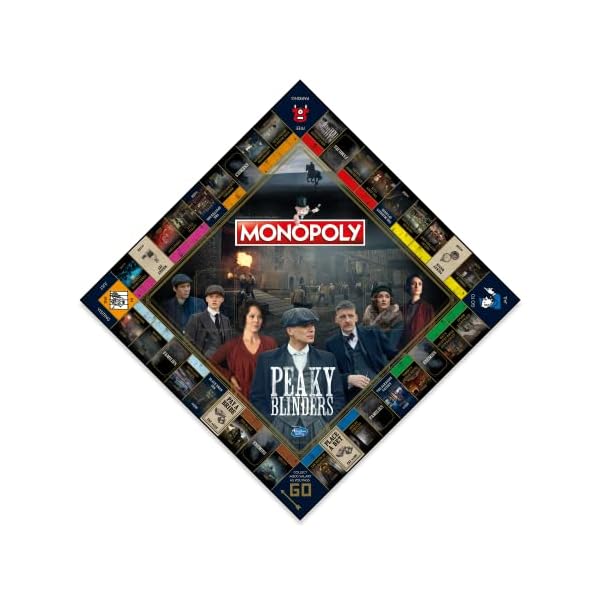 Winning Moves - Monopoly Peaky Blinders - Jeu de société - Jeu de Plateau - Série TV - Version française WM01739-FRE-6 5153fM15EJL. SS600