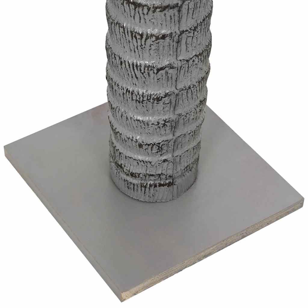 Palma artificiale, 150 cm, verde, con 12 foglie in PEVA, tronco di legno di abete, struttura stabile, ideale come decorazione per soggiorno, ufficio, balcone, giardino, look naturale