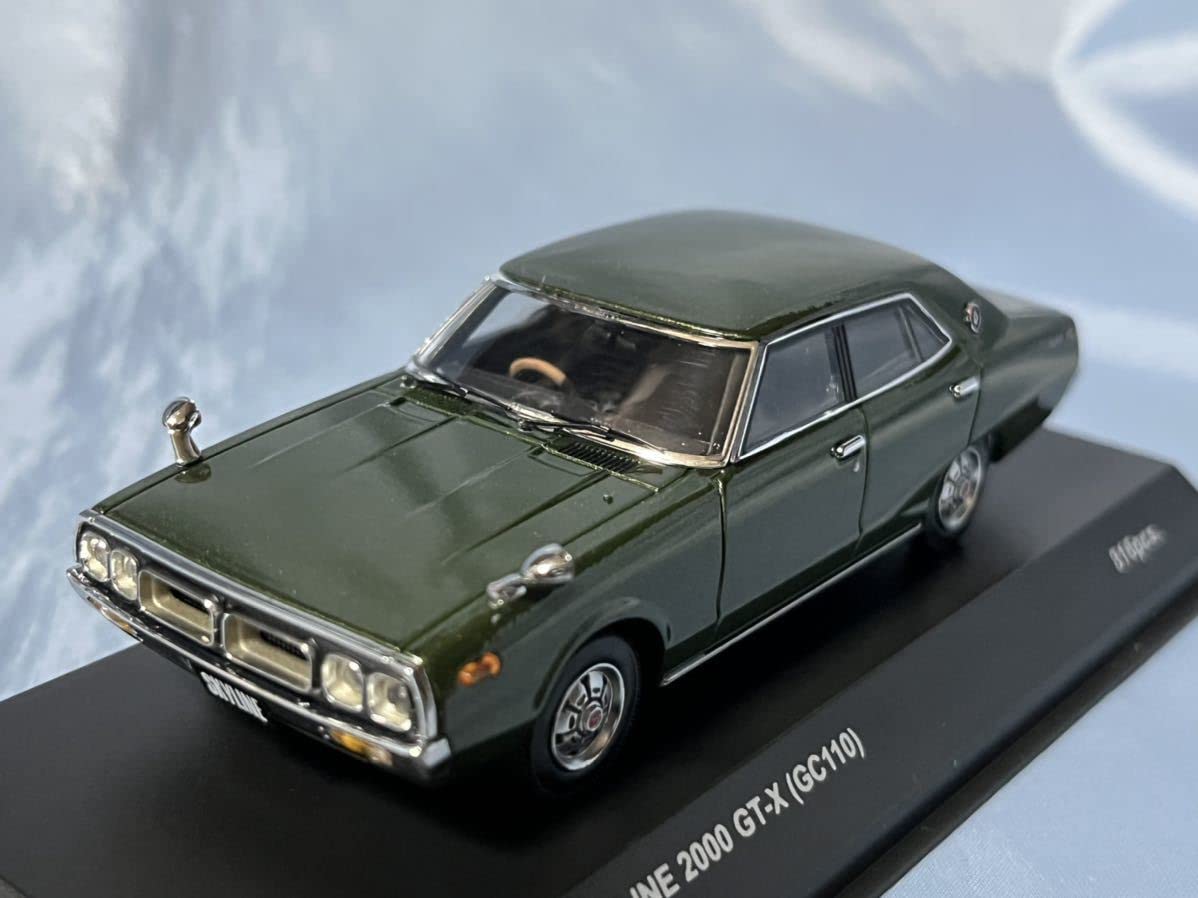 Amazon | 京商製 ニッサン スカイライン2000GT-X (GC110) グリーン