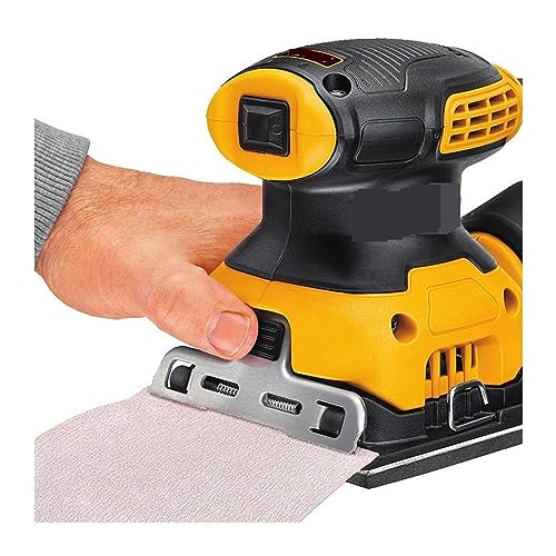Ponceuse orbitale électrique 230w machine papier de verre bois - 5