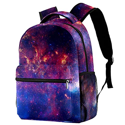 Sac à dos ordinateur portable bleu multicolore anti-choc motif flocons de neige