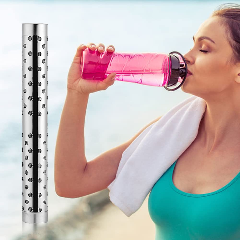 Zerodis Portable Hydrogen Water Stick Water Value Balance Ionizer Mineral Purifier Small Portable Hydrogen Mineral Purifier Stainless Steel