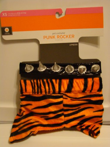 Disfraz Punk Rocker para Perro Talla XS