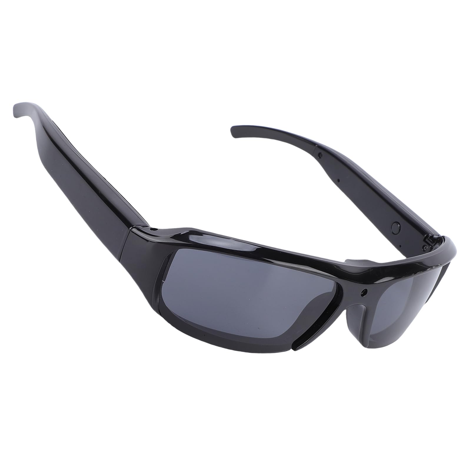 Fockety Lunettes de Caméra pour Hommes Femmes, 1080p HD Video Enregistrement des Lunettes Intelligentes Anti-Shake avec Caméra et Audio, pour Le Vélo, Réunions, Sports de Plein Air