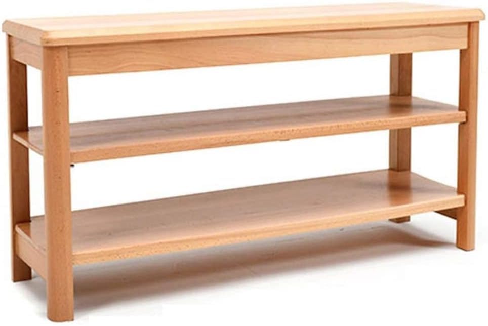 Banc organisateur de chaussures compact avec assise confort intégrée