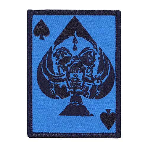 C&D Visionary Motorhead Blue Ace of Spades Warpig Patch, Multi Color