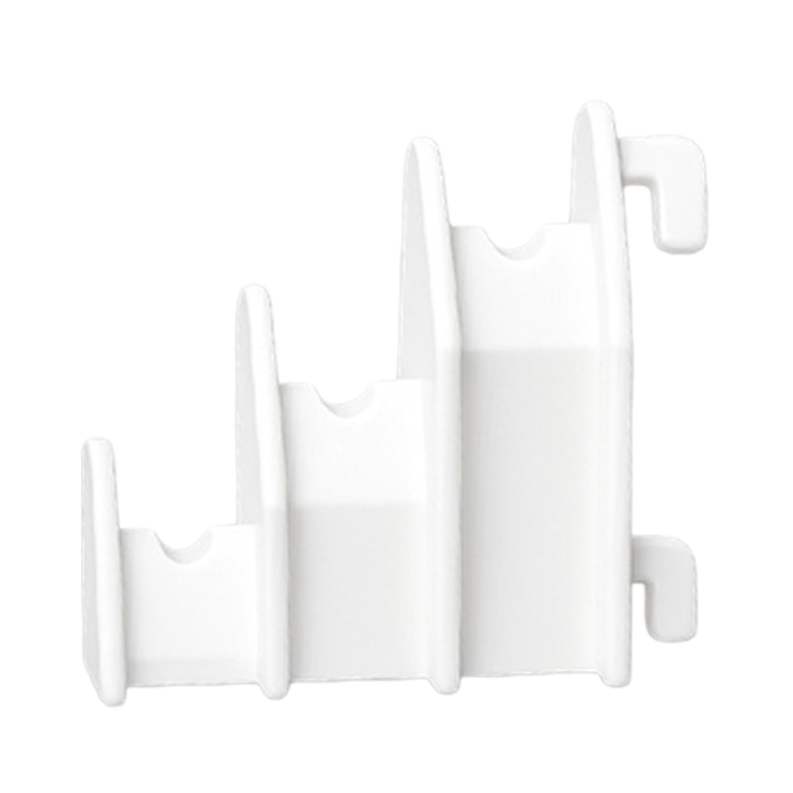 Tsophreniq White Strong And Durability Tool Organizers Mounts Pliers Storage Rack For 5Mm Hole Panels Easy Setup Tool Planner Parenthesis