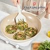 Wagensteiger Light Gray Silicone Slotted Spatula: Cooking Turner with Heat Resistant, Non-stick Cookware Safe, Gentle Head Design, BPA Free (11.81inch x 3.15inch) #3