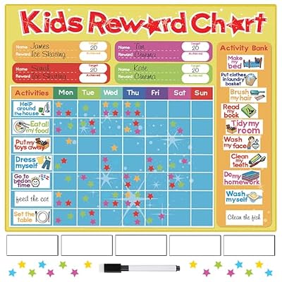 Kids Chore Chart for Kids Multiple Kids, Reward New Caledonia | Ubuy