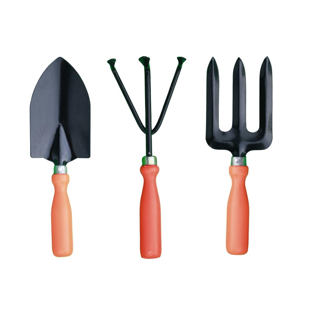Pehle Jaisa Gardening Tools, Garden Tools, (Trowel, Hand Cultivator, Garden Fork), Home Gardening Tools, Plant Tools for Home Garden, Gardening Tools for Home Garden (B0D9H8PZLV) Amazon Price History, Amazon Price Tracker