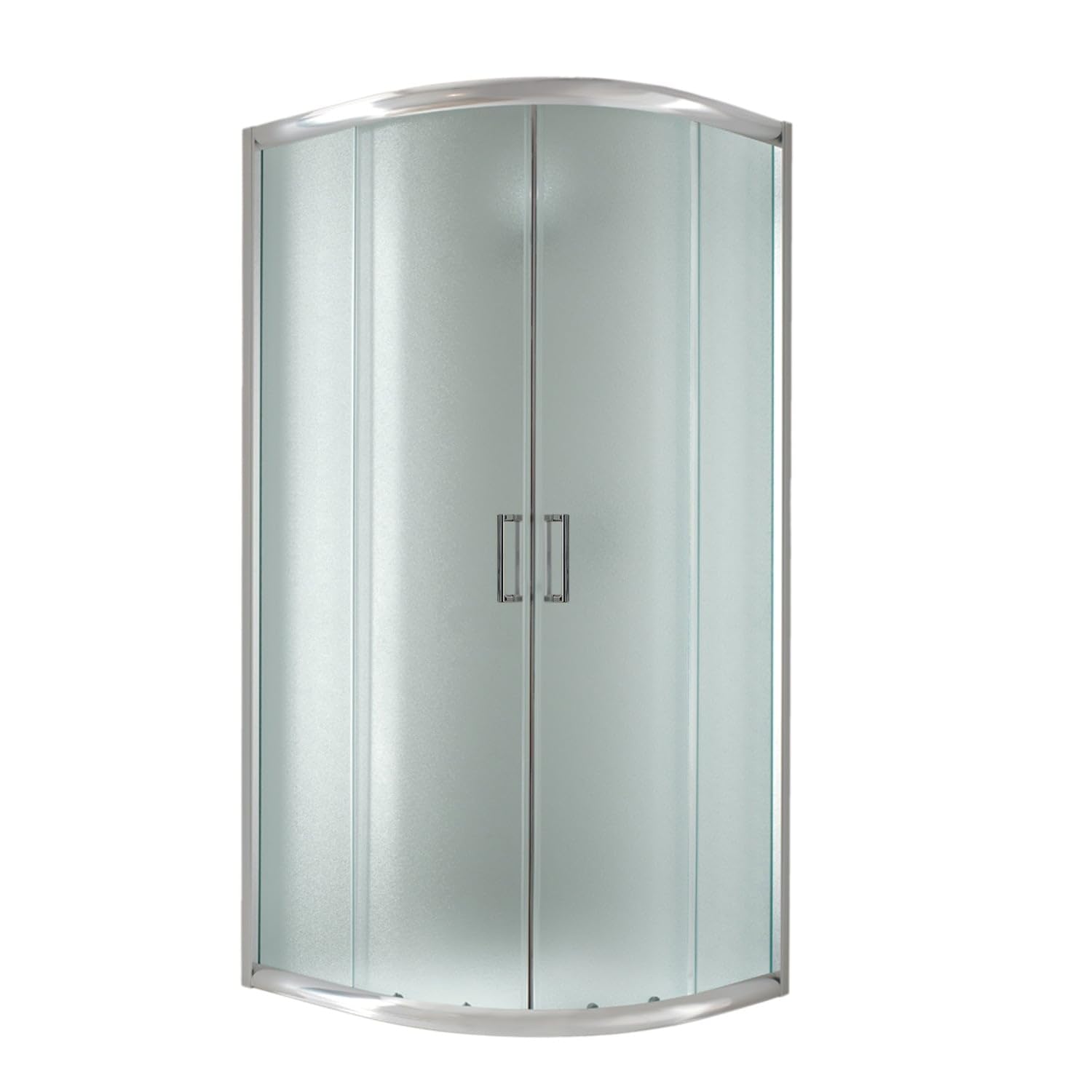 Box Mampara de Ducha Semicircular 90x90 H198 Impreso C 6mm mod. Alabama
